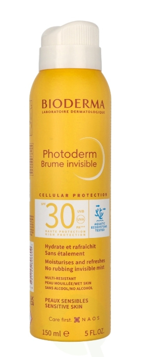 Bioderma Photoderm Max Brume Invisible Sun Mist SPF30 150 ml ryhmässä KAUNEUS JA TERVEYS / Ihonhoito / Rusketus / Aurinkosuoja @ TP E-commerce Nordic AB (C70889)