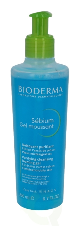 Bioderma Sebium Gel Moussant 200 ml ryhmässä KAUNEUS JA TERVEYS / Ihonhoito / Kasvot / Puhdistus @ TP E-commerce Nordic AB (C70968)