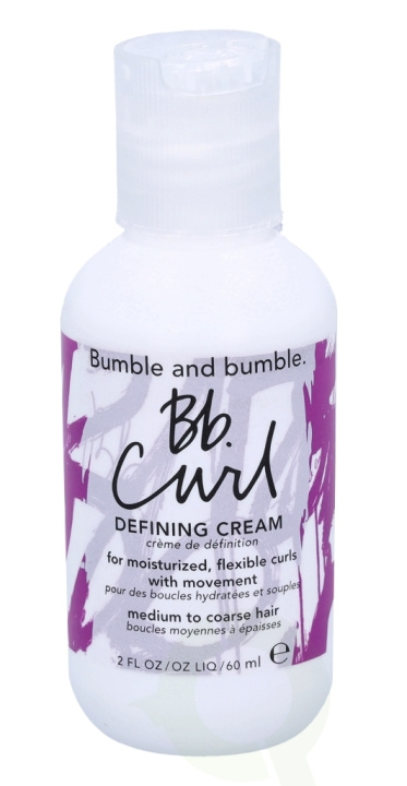 Bumble and Bumble Bumble & Bumble Curl Defining Cream 60 ml Medium To Coarse Hair ryhmässä KAUNEUS JA TERVEYS / Hiukset &Stailaus / Hiusten stailaus / Muotoiluvaahto @ TP E-commerce Nordic AB (C70986)