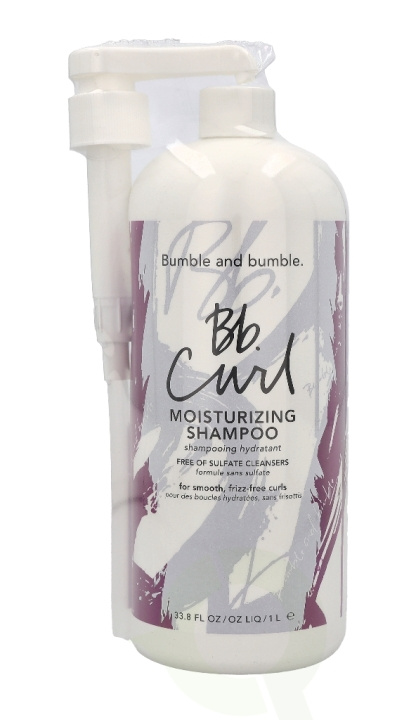 Bumble and Bumble Bumble & Bumble Curl Moisturizing Shampoo 1000 ml ryhmässä KAUNEUS JA TERVEYS / Hiukset &Stailaus / Hiustenhoito / Shampoo @ TP E-commerce Nordic AB (C70988)