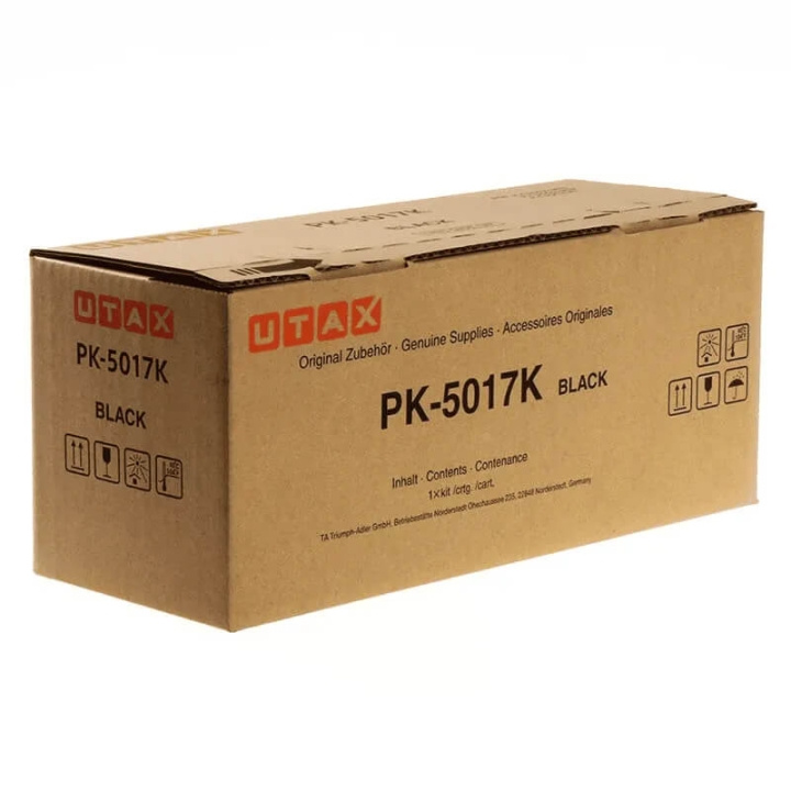 UTAX Toner 1T02TV0UT0 PK-5017K Musta ryhmässä TIETOKOONET & TARVIKKEET / Tulostimet & Tarvikkeet / Musteet ja väriaineet / Toner / Muut @ TP E-commerce Nordic AB (C71316)