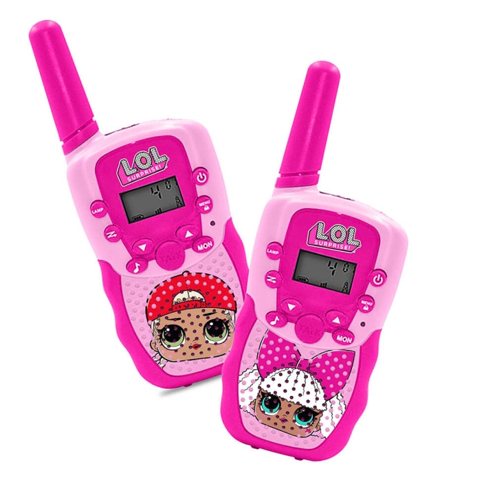 LOL Digital Walkie Talkie up to 1000m Range LCD ryhmässä URHEILU, VAPAA-AIKA JA HARRASTUS / Ulkoilu / Radiopuhelimet @ TP E-commerce Nordic AB (C71390)