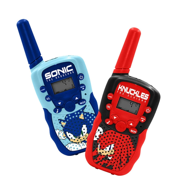 Sonic Walkie Talkie Sonic Digitaalinen LCD LED 1000m ryhmässä LELUT, TUOTTEET LAPSILLE JA VAUVOILLE / Leikkikalut, Askartelu &Pelit / Elektroniikka & Media / Muu elektroniikka ja media @ TP E-commerce Nordic AB (C71391)