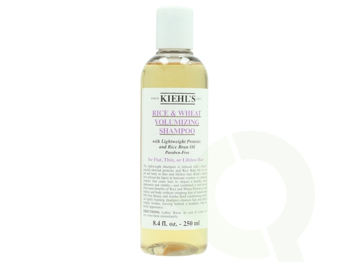 Kiehl\'s Rice & Wheat Volumizing Shampoo 250 ml ryhmässä KAUNEUS JA TERVEYS / Hiukset &Stailaus / Hiustenhoito / Shampoo @ TP E-commerce Nordic AB (C71917)