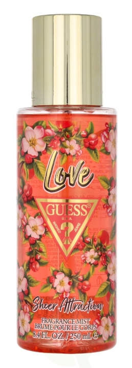 Guess Love Sheer Attraction Fragrance Mist 250 ml ryhmässä KAUNEUS JA TERVEYS / Ihonhoito / Kehon hoito / Vartalosuihke @ TP E-commerce Nordic AB (C71973)