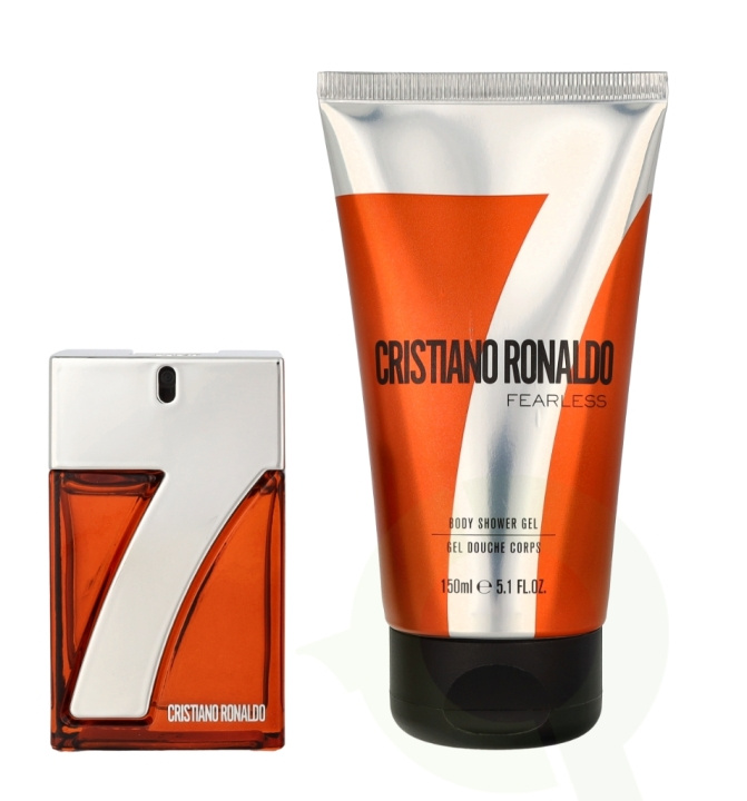 Cristiano Ronaldo CR7 Fearless Giftset 180 ml Edt Spray 30ml/Showergel 150ml ryhmässä KAUNEUS JA TERVEYS / Tuoksut & Parfyymit / Parfyymit / Miesten Tuoksut @ TP E-commerce Nordic AB (C72004)