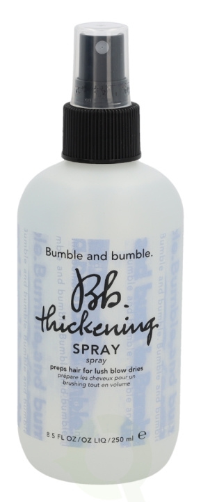 Bumble and Bumble Bumble & Bumble Styling Thickening Hairspray 250 ml Preps Hair For Lusha Blow Dries ryhmässä KAUNEUS JA TERVEYS / Hiukset &Stailaus / Hiusten stailaus / Hiuslakka @ TP E-commerce Nordic AB (C73266)