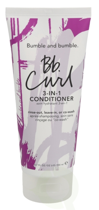 Bumble and Bumble Bumble & Bumble Curl 3 In 1 Conditioner 200 ml Rinse-Out, Leave-In, Or Co-Wash ryhmässä KAUNEUS JA TERVEYS / Hiukset &Stailaus / Hiustenhoito / Hoitoaine @ TP E-commerce Nordic AB (C73297)