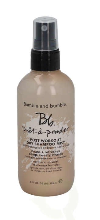 Bumble and Bumble Bumble & Bumble Pret-A-Powder Post Workout Dry Shampoo Mist 120 ml ryhmässä KAUNEUS JA TERVEYS / Hiukset &Stailaus / Hiustenhoito / Shampoo @ TP E-commerce Nordic AB (C73308)