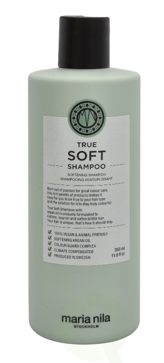 Maria Nila True Soft Shampoo 350 ml ryhmässä KAUNEUS JA TERVEYS / Hiukset &Stailaus / Hiustenhoito / Shampoo @ TP E-commerce Nordic AB (C73639)