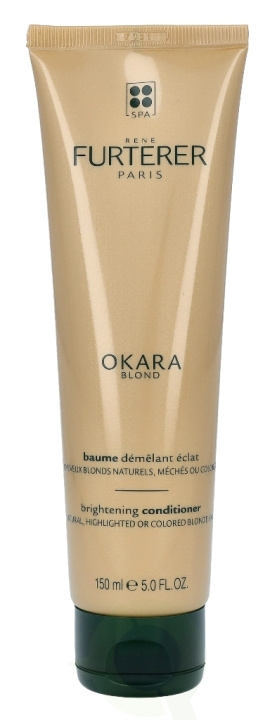 Rene Furterer Okara Blond Brightening Conditioner 150 ml Natural, Highlighted Or Colored Blonde Hair ryhmässä KAUNEUS JA TERVEYS / Hiukset &Stailaus / Hiustenhoito / Hoitoaine @ TP E-commerce Nordic AB (C73730)