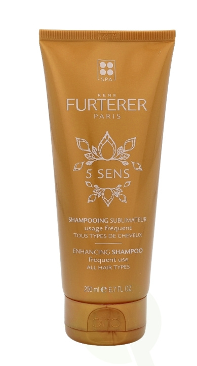 Rene Furterer 5 Sens Enhancing Shampoo 200 ml ryhmässä KAUNEUS JA TERVEYS / Hiukset &Stailaus / Hiustenhoito / Shampoo @ TP E-commerce Nordic AB (C73734)