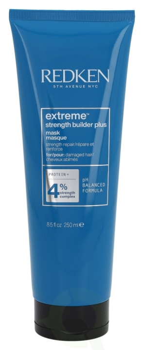 Redken Extreme Strenght Builder Plus Fortifying Mask 250 ml For Damaged Hair ryhmässä KAUNEUS JA TERVEYS / Hiukset &Stailaus / Hiustenhoito / Hiusnaamio @ TP E-commerce Nordic AB (C73741)