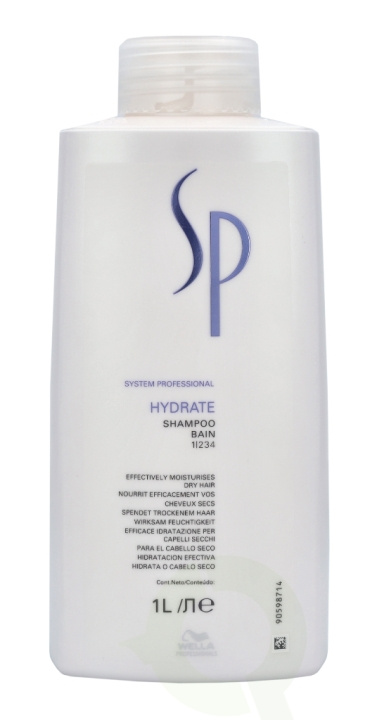 Wella SP - Hydrate Shampoo 1000 ml Dry Hair ryhmässä KAUNEUS JA TERVEYS / Hiukset &Stailaus / Hiustenhoito / Shampoo @ TP E-commerce Nordic AB (C73934)