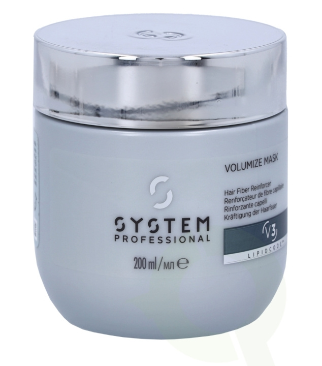 Wella System P. - Volumize Mask V3 200 ml ryhmässä KAUNEUS JA TERVEYS / Hiukset &Stailaus / Hiustenhoito / Hiusnaamio @ TP E-commerce Nordic AB (C74075)