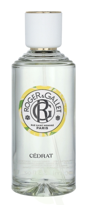 Roger & Gallet Cedrat Wellbeing Fragrant Water 100 ml Natural Spray ryhmässä KAUNEUS JA TERVEYS / Tuoksut & Parfyymit / Parfyymit / Unisex @ TP E-commerce Nordic AB (C74530)