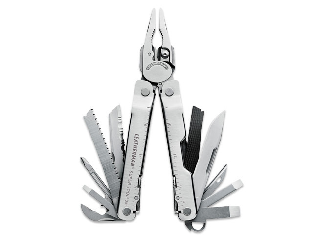 Leatherman SUPER TOOL 300 -monitoimityökalu, nylonkotelo ryhmässä URHEILU, VAPAA-AIKA JA HARRASTUS / Ulkoilu / Monitoimityökalut @ TP E-commerce Nordic AB (C75345)