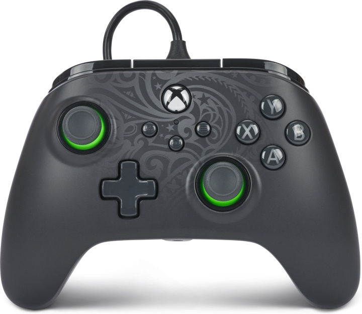 PowerA Advantage Wired Controller -langallinen peliohjain, Celestial Green, Xbox / PC ryhmässä KODINELEKTRONIIKKA / Pelikonsolit & Tarvikkeet / Xbox Series X / Tarvikkeet @ TP E-commerce Nordic AB (C75434)