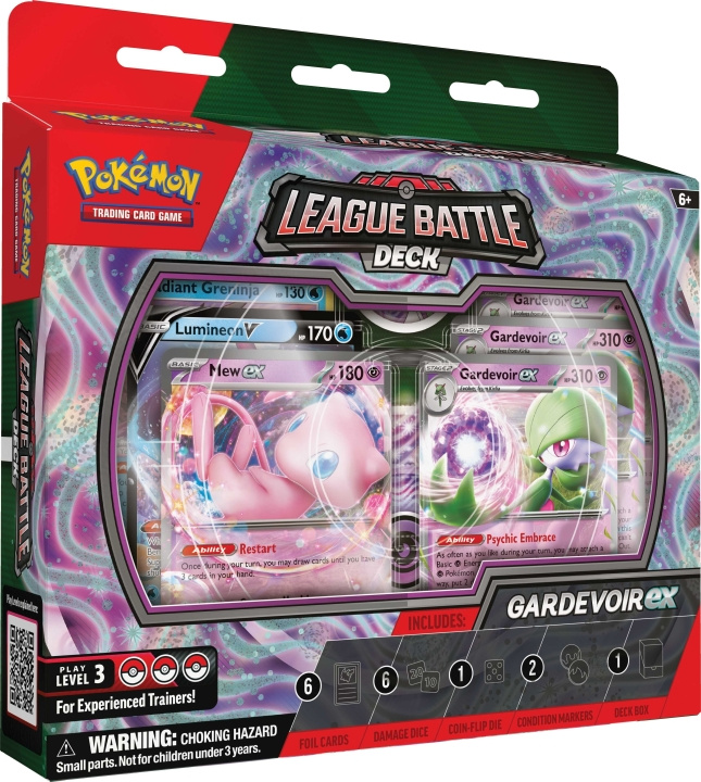 POKEMON Gardevoir ex League Battle Deck -keräilykorttisetti ryhmässä LELUT, TUOTTEET LAPSILLE JA VAUVOILLE / Peli / Korttipeli @ TP E-commerce Nordic AB (C75437)