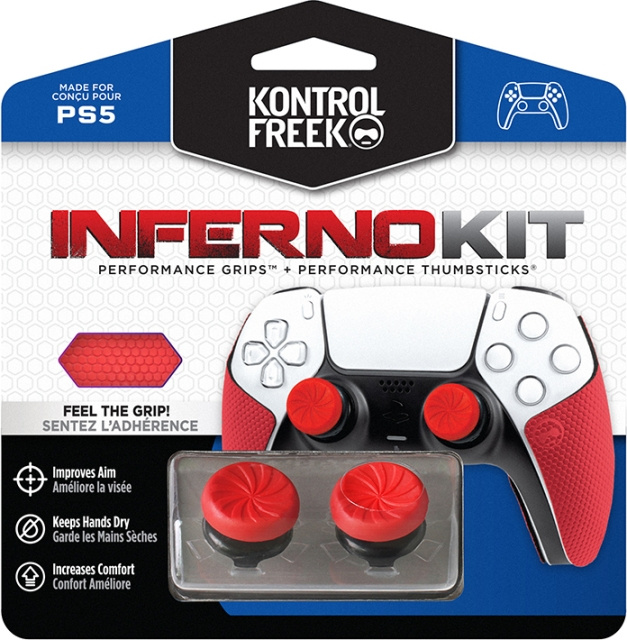 KontrolFreek Inferno Kit Performance (PS5) ryhmässä KODINELEKTRONIIKKA / Pelikonsolit & Tarvikkeet / Sony PlayStation 5 / Tarvikkeet @ TP E-commerce Nordic AB (C75448)