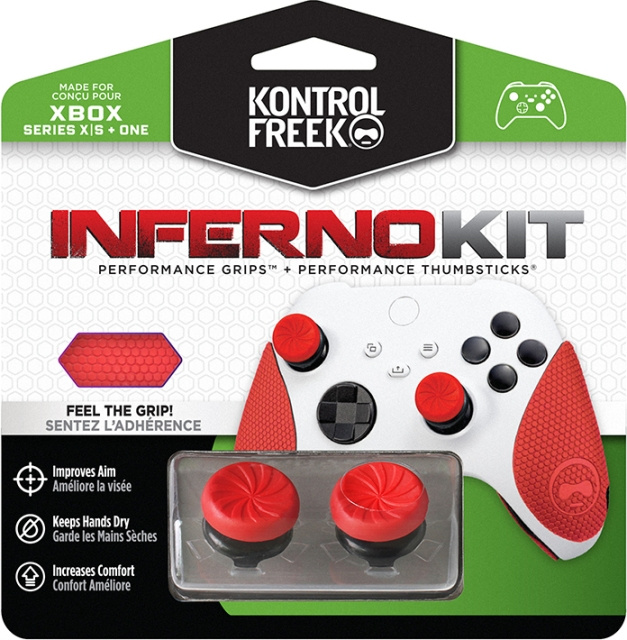 KontrolFreek Inferno Kit Performance (Xbox) ryhmässä KODINELEKTRONIIKKA / Pelikonsolit & Tarvikkeet / Xbox Series X / Tarvikkeet @ TP E-commerce Nordic AB (C75449)