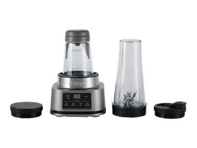 Ninja Foodi Power Nutri CB100EU Blender Crush-function PowerMix-function Blend-function Blend-function Silver ryhmässä KOTI, TALOUS JA PUUTARHA / Kodinkoneet / Yleiskoneet ja monitoimikoneet / Tehosekoittimet @ TP E-commerce Nordic AB (C75796)