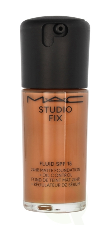 MAC Studio Fix Fluid Foundation SPF15 30 ml NW43 ryhmässä KAUNEUS JA TERVEYS / Meikit / Meikit Kasvot / Meikkivoide @ TP E-commerce Nordic AB (C75977)