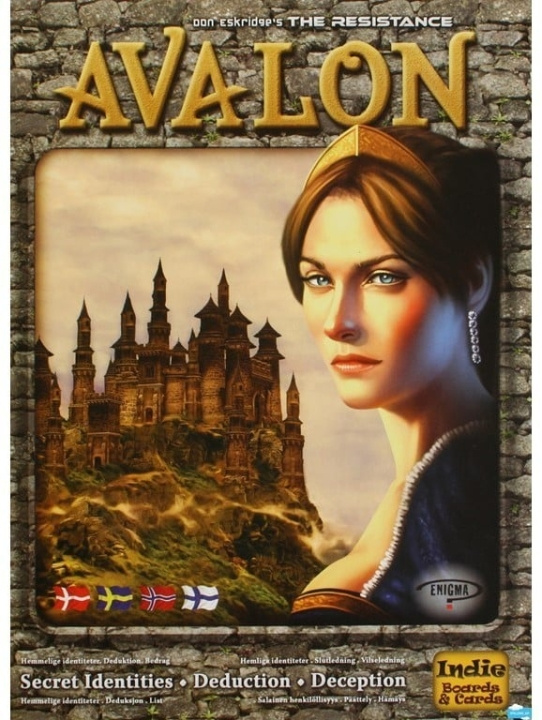 Techwo The Resistance: Avalon -strategiapeli, ENG ryhmässä LELUT, TUOTTEET LAPSILLE JA VAUVOILLE / Peli / Lautapelit @ TP E-commerce Nordic AB (C76044)