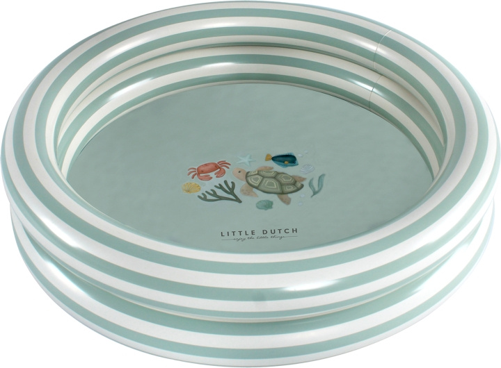 Little Dutch Fresh Greens -uima-allas, 80 cm, vaaleanvihreä ryhmässä LELUT, TUOTTEET LAPSILLE JA VAUVOILLE / Ulkoleut / Kylpylelut @ TP E-commerce Nordic AB (C76170)