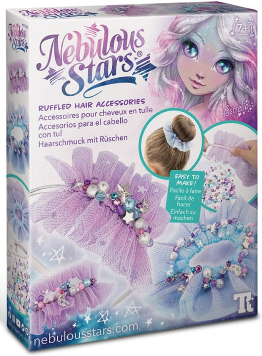 Nebulous Stars Ruffled Hair Accessories -hiuskorusetti ryhmässä LELUT, TUOTTEET LAPSILLE JA VAUVOILLE / Leikkikalut, Askartelu &Pelit / Käsityöt @ TP E-commerce Nordic AB (C76180)