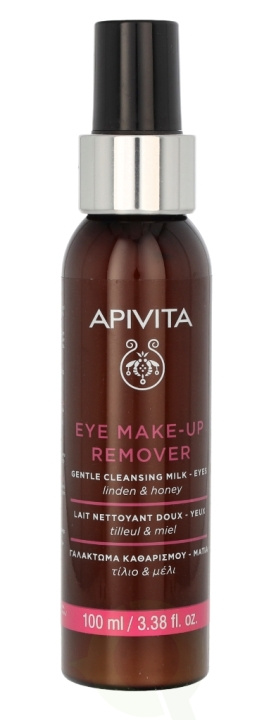 Apivita Eye Make-Up Remover 100 ml Linden & Honey ryhmässä KAUNEUS JA TERVEYS / Meikit / Meikinpoisto @ TP E-commerce Nordic AB (C76310)