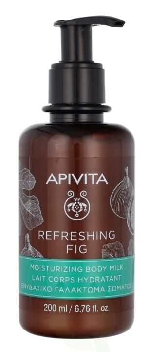Apivita Refreshing Fig Moisturizing Body Milk 200 ml ryhmässä KAUNEUS JA TERVEYS / Ihonhoito / Kehon hoito / Vartalovoide @ TP E-commerce Nordic AB (C76318)