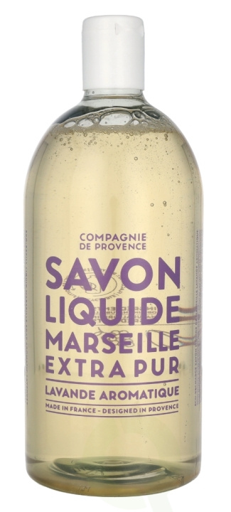Compagnie De Provence Marseille Liquid Soap 1000 ml Aromatic Lavender ryhmässä KAUNEUS JA TERVEYS / Ihonhoito / Kehon hoito / Kylpy- ja suihkugeelit @ TP E-commerce Nordic AB (C76370)