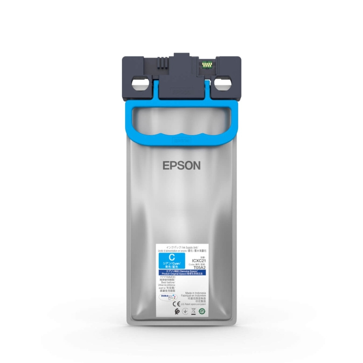 Epson Ink C13T05A20N T05A20N Cyan ryhmässä TIETOKOONET & TARVIKKEET / Tulostimet & Tarvikkeet / Musteet ja väriaineet / Mustepatruunat / Epson @ TP E-commerce Nordic AB (C76519)