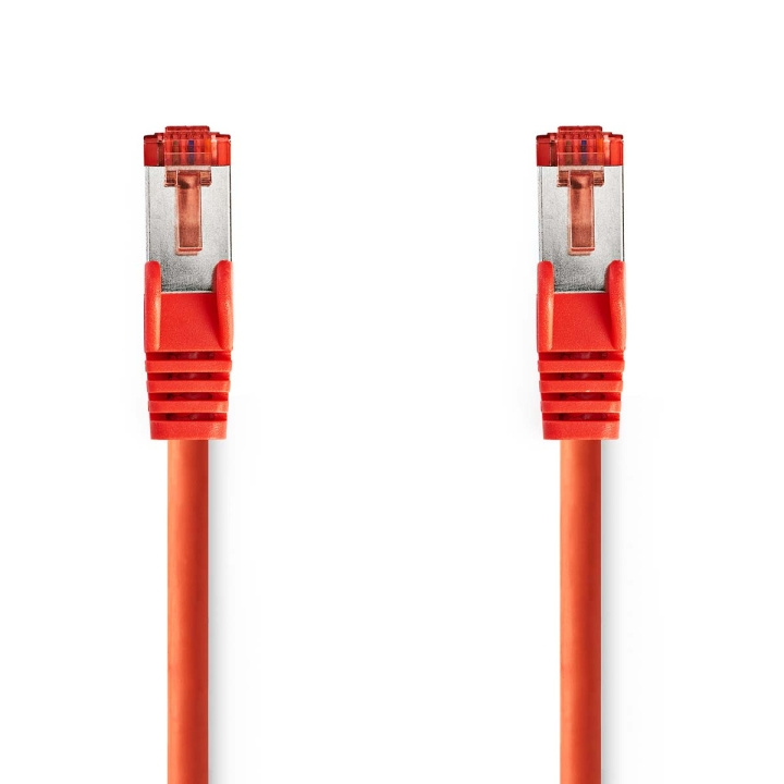 Nedis CAT6 Verkkokaapeli | RJ45 uros | RJ45 uros | S/FTP | 10.0 m | Pyöreä | LSZH | Punainen | Label ryhmässä TIETOKOONET & TARVIKKEET / Kaapelit & Sovittimet / Verkko / Cat6 @ TP E-commerce Nordic AB (C76632)