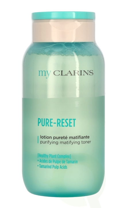 Clarins My Clarins Pure-Reset Purifying Matifying Toner 200 ml ryhmässä KAUNEUS JA TERVEYS / Ihonhoito / Kasvot / Kasvovesi ja Facemist @ TP E-commerce Nordic AB (C76853)