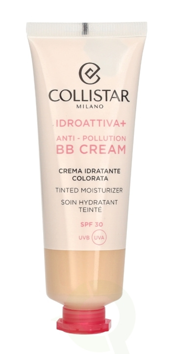Collistar Idro Attiva+ Anti-Pollution BB Cream 50 ml #1 Light ryhmässä KAUNEUS JA TERVEYS / Meikit / Meikit Kasvot / CC/BB Voiteet @ TP E-commerce Nordic AB (C76963)