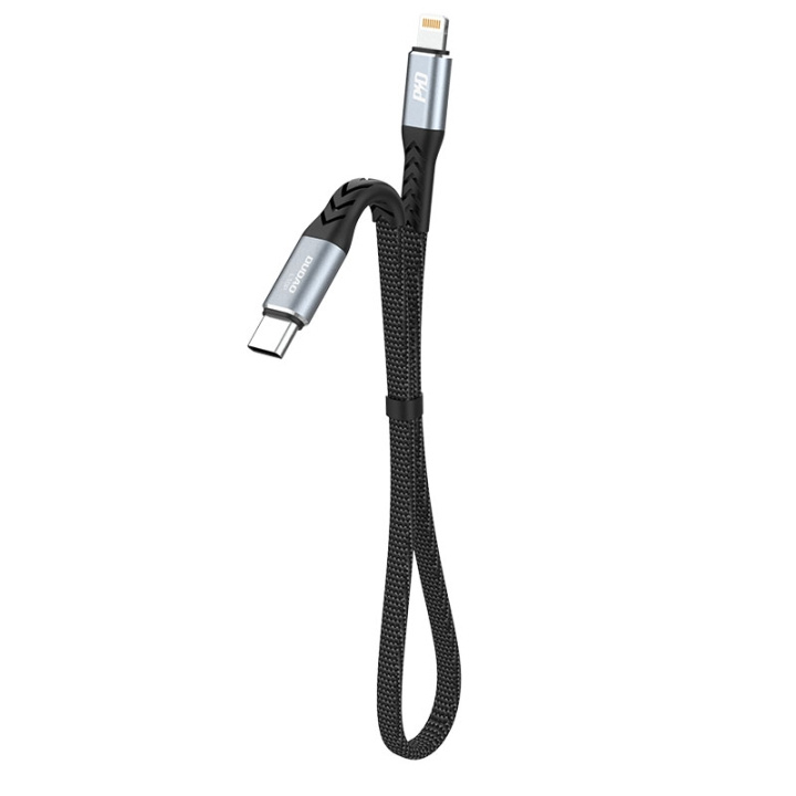 Dudao L10P USB-C to Lightning cable 20W 0.23m ryhmässä TIETOKOONET & TARVIKKEET / Kaapelit & Sovittimet / USB / USB-C @ TP E-commerce Nordic AB (C77147)