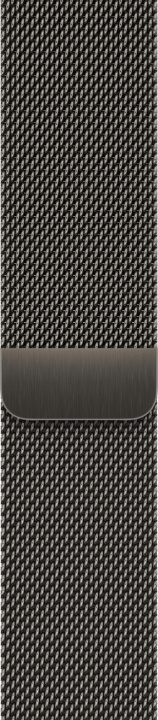 Apple Watch 45 mm grafiitinvärinen milanolaisranneke (MTJQ3) ryhmässä ÄLYPUHELIMET JA TABLETIT / Urheilu, koti ja vapaa-aika / Apple Watch & tarvikkeet / Tarvikkeet @ TP E-commerce Nordic AB (C77418)
