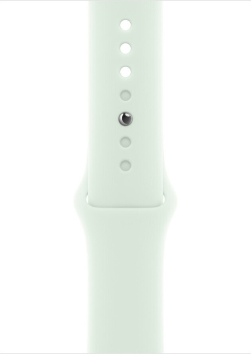 Apple Watch 45 mm vaaleanminttu urheiluranneke, M/L (MWN03) ryhmässä ÄLYPUHELIMET JA TABLETIT / Urheilu, koti ja vapaa-aika / Apple Watch & tarvikkeet / Tarvikkeet @ TP E-commerce Nordic AB (C77819)
