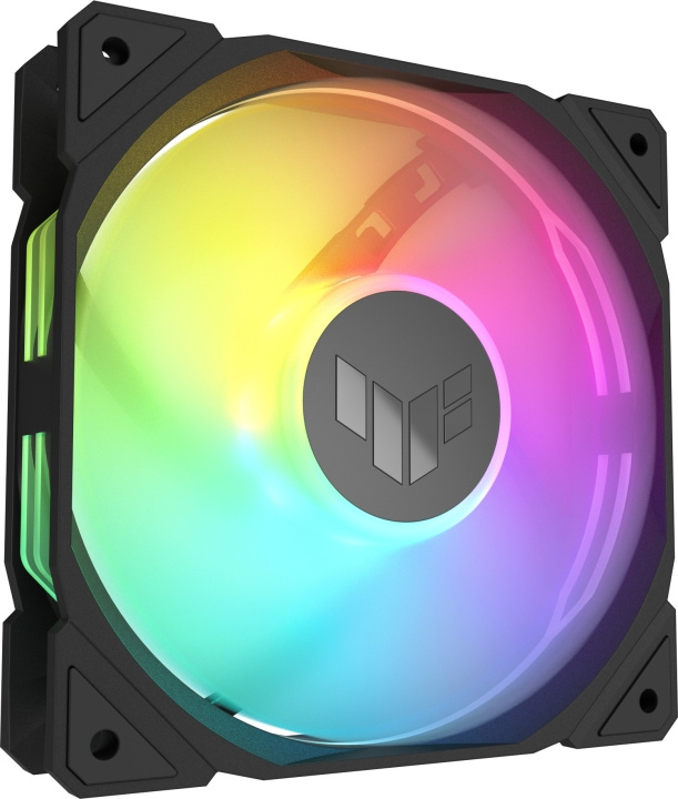 ASUS TUF Gaming TR 120 ARGB Reverse PWM -tuuletin, 120 mm, musta ryhmässä TIETOKOONET & TARVIKKEET / Tietokoneen komponentit / Jäähdytys / Alustan puhaltimet @ TP E-commerce Nordic AB (C77859)