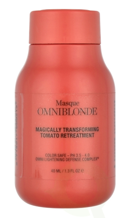 Omniblonde Magically Transforming Tomato Retreatment 40 ml ryhmässä KAUNEUS JA TERVEYS / Hiukset &Stailaus / Hiustenhoito / Hiusnaamio @ TP E-commerce Nordic AB (C77989)