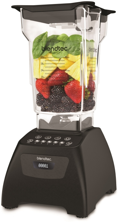 Blendtec Classic 575 -tehosekoitin, musta ryhmässä KOTI, TALOUS JA PUUTARHA / Kodinkoneet / Yleiskoneet ja monitoimikoneet / Tehosekoittimet @ TP E-commerce Nordic AB (C78049)
