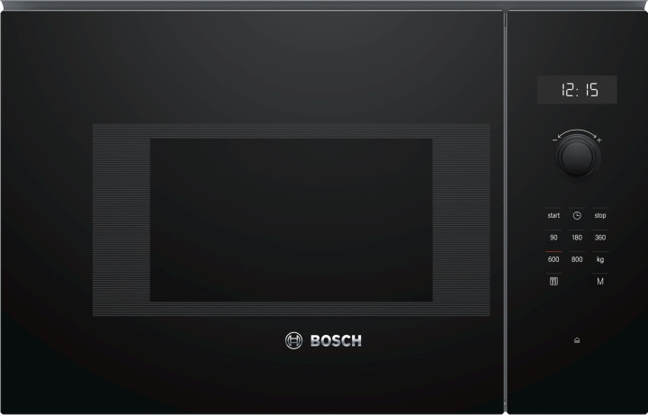 Bosch BFL524MB0 Serie 6 -mikroaaltouuni, musta ryhmässä KOTI, TALOUS JA PUUTARHA / Kodinkoneet / Mikroaaltouunit @ TP E-commerce Nordic AB (C78079)