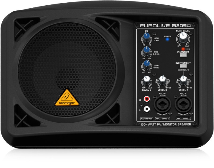 BEHRINGER EuroLive B205D -PA-kaiutin ryhmässä URHEILU, VAPAA-AIKA JA HARRASTUS / Harrastus / Musiikki / PA equipment @ TP E-commerce Nordic AB (C78119)