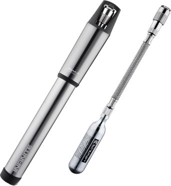 Birzman Infinite Apogee MTB with CO2 -polkupyörän pumppu ryhmässä URHEILU, VAPAA-AIKA JA HARRASTUS / Urheiluvälineet / Pyörätarvikkeet / Muut pyörätarvikkeet @ TP E-commerce Nordic AB (C78233)