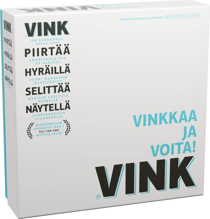 Bezzerwizzer VINK -seurapeli ryhmässä LELUT, TUOTTEET LAPSILLE JA VAUVOILLE / Peli / Lautapelit @ TP E-commerce Nordic AB (C78277)