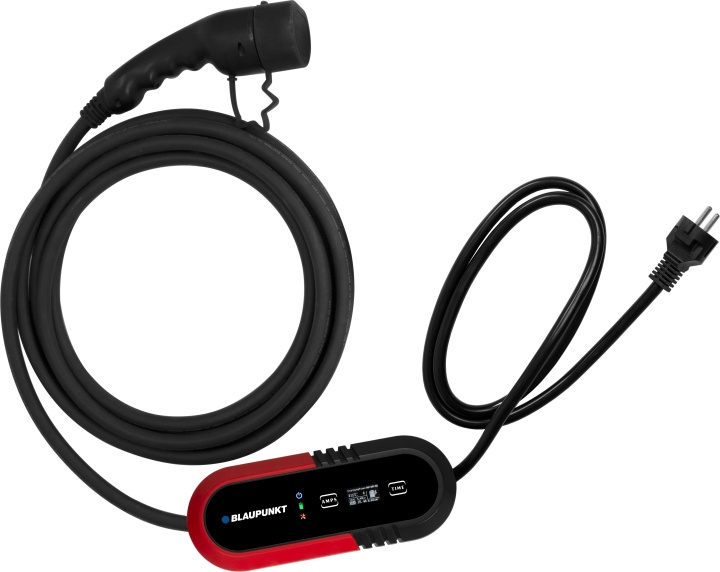 blaupunkt P1PM2T2 -sähköauton latauslaite säätimellä, 8 m, Suko-Type2, 1-vaihe ryhmässä TIETOKOONET & TARVIKKEET / Kannettavat tietokoneet & tarvikkeet / Laturi / Autolaturi @ TP E-commerce Nordic AB (C78297)