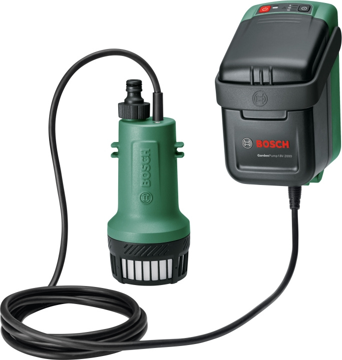 Bosch GardenPump 18V-2000 Solo -akkusadevesipumppu ryhmässä KOTI, TALOUS JA PUUTARHA / Puutarhatuotteet / Uima-allas & Tarvikkeet / Kiertovesipumppu @ TP E-commerce Nordic AB (C78330)