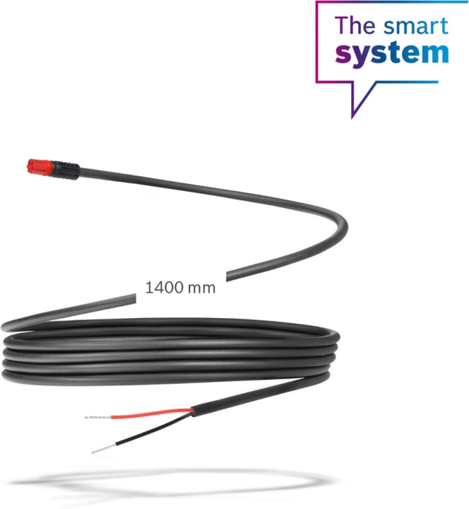 Bosch Light cable for rear light, 1400 mm (BCH3330_1400) ryhmässä KOTI, TALOUS JA PUUTARHA / Älykodit / Älykäs valaistus @ TP E-commerce Nordic AB (C78352)